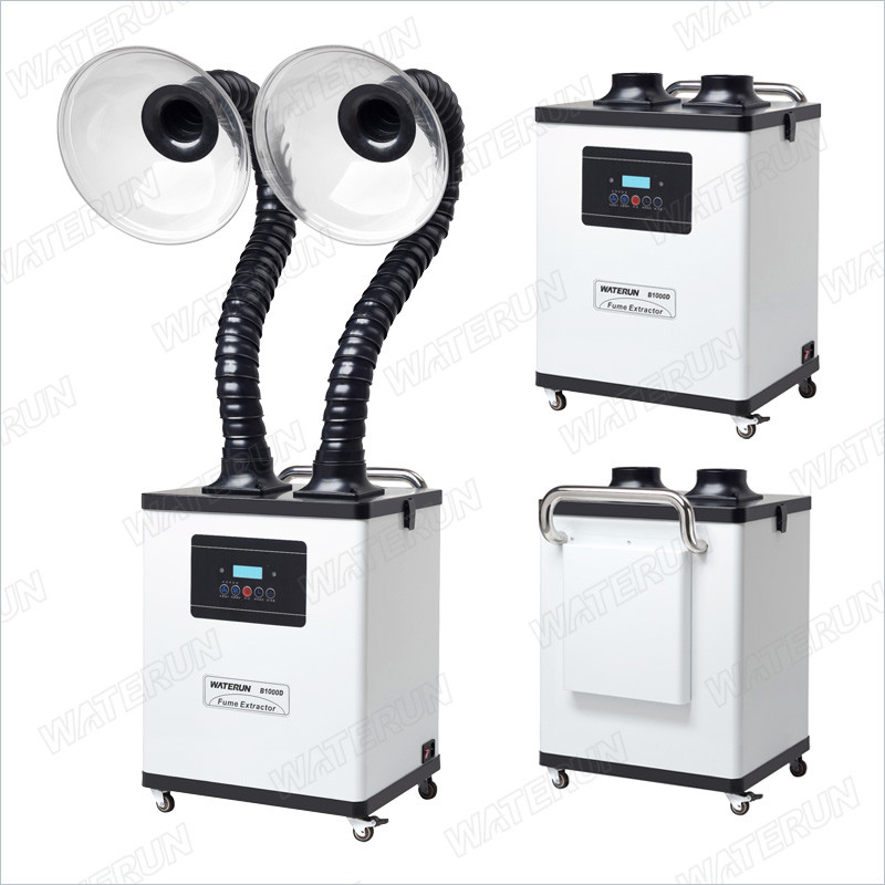 Seven Layers White Color, 200W Beauty Fume Extractor, galvanized sheet machine