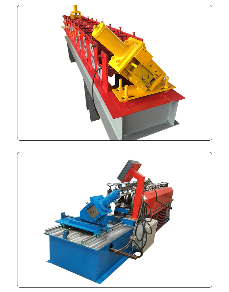 Easy Operation Cable Tray Forming Machine Later Punching Type + / -1.5mm Tolerance