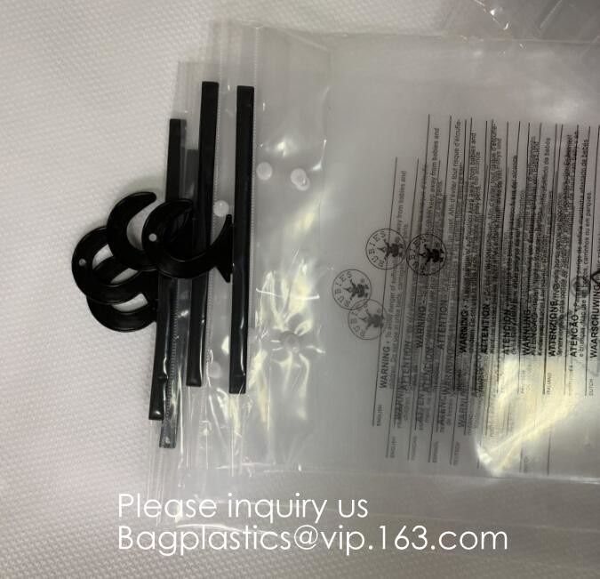 Frosted k bag EVA PVC hanger bag for clothes,EVA frost drawstring bag, Frosted Plastic EVA Garment Packing Bag zip
