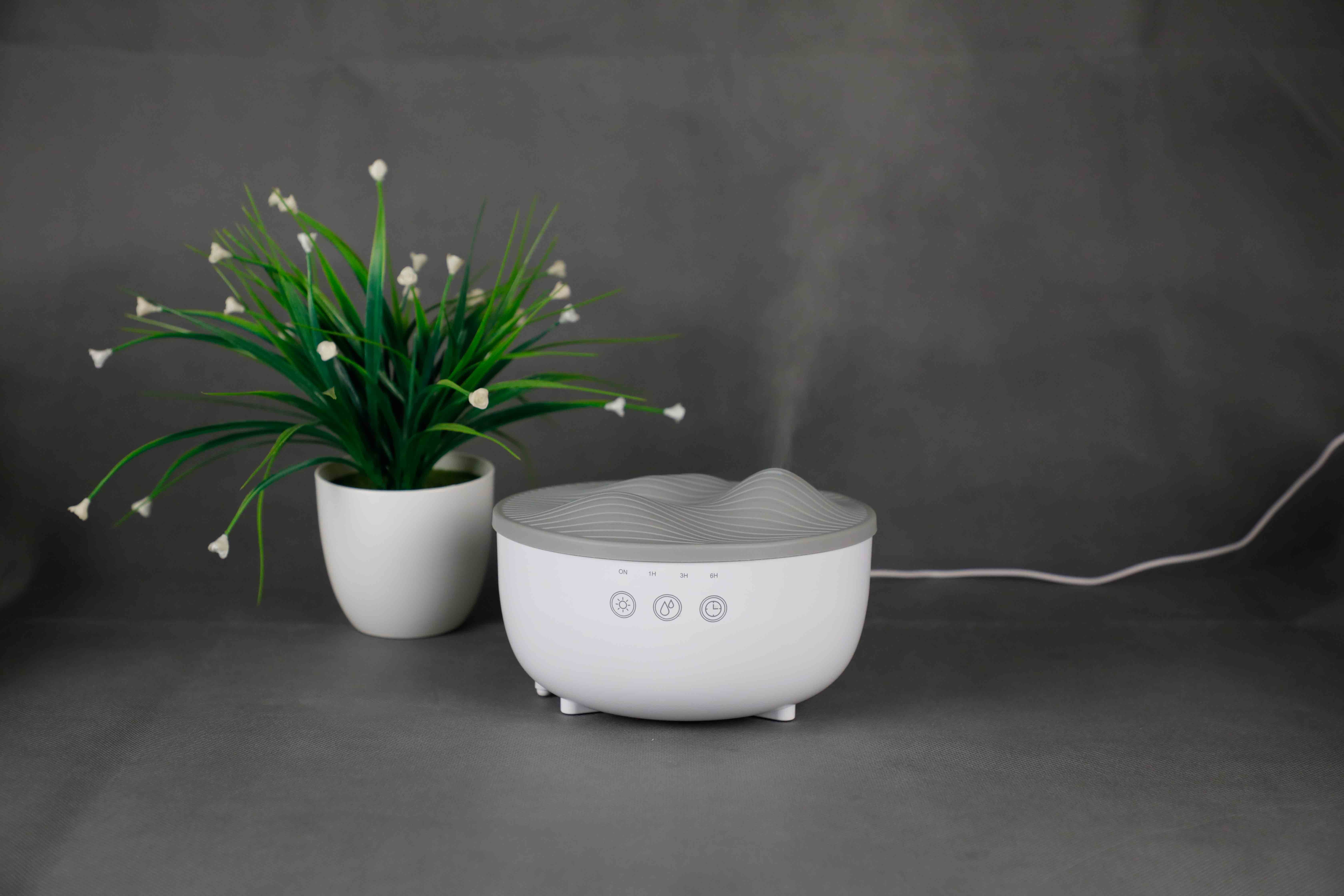 2.4MHZ 500ml Essential Oil Wifi Ultrasonic Aromatherapy Humidifier Bedroom Use