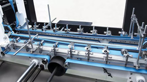 Digital Folder Gluer Machine Wire Touching Pasting Carton Gluing Machine