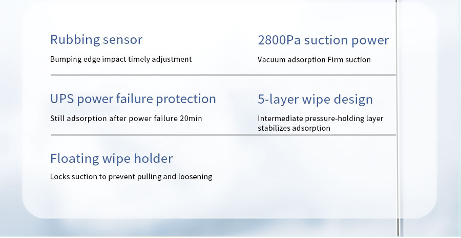 40ML Glass Vacuum Cleaner 110V - 240V Automatic Window Cleaner Robot