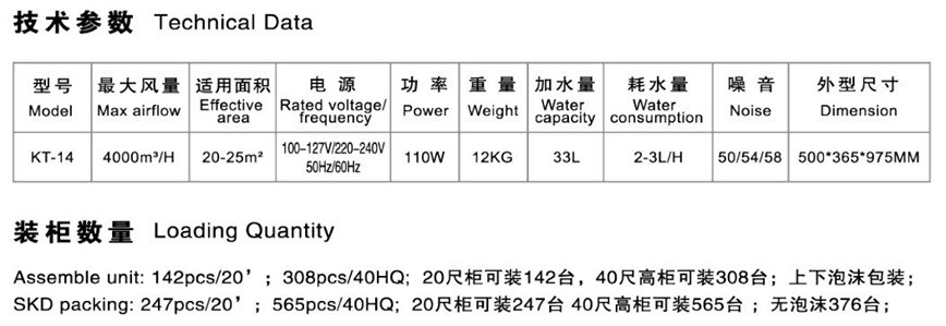 Indoor Water Cooling Fan Mobile Evaporative Air Cooler For Home