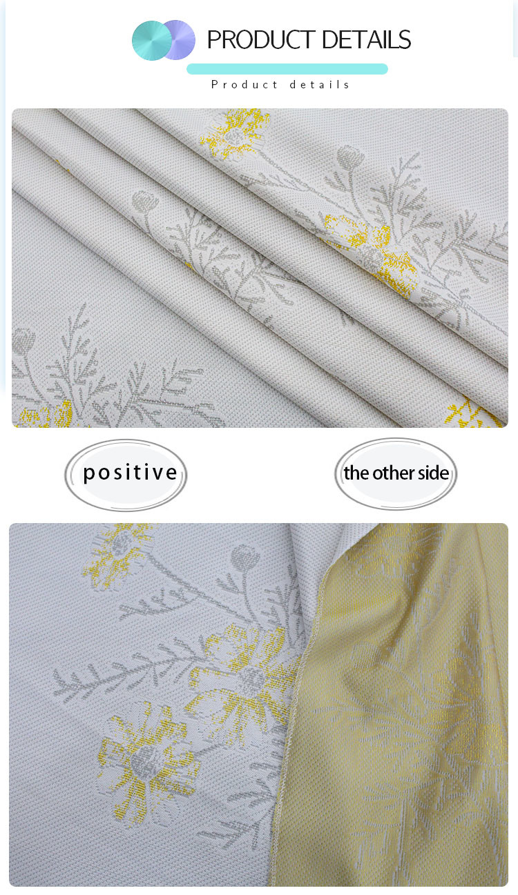 Home Textile Polyester Mattress Quilting Fabric 2.3m Width 300gsm