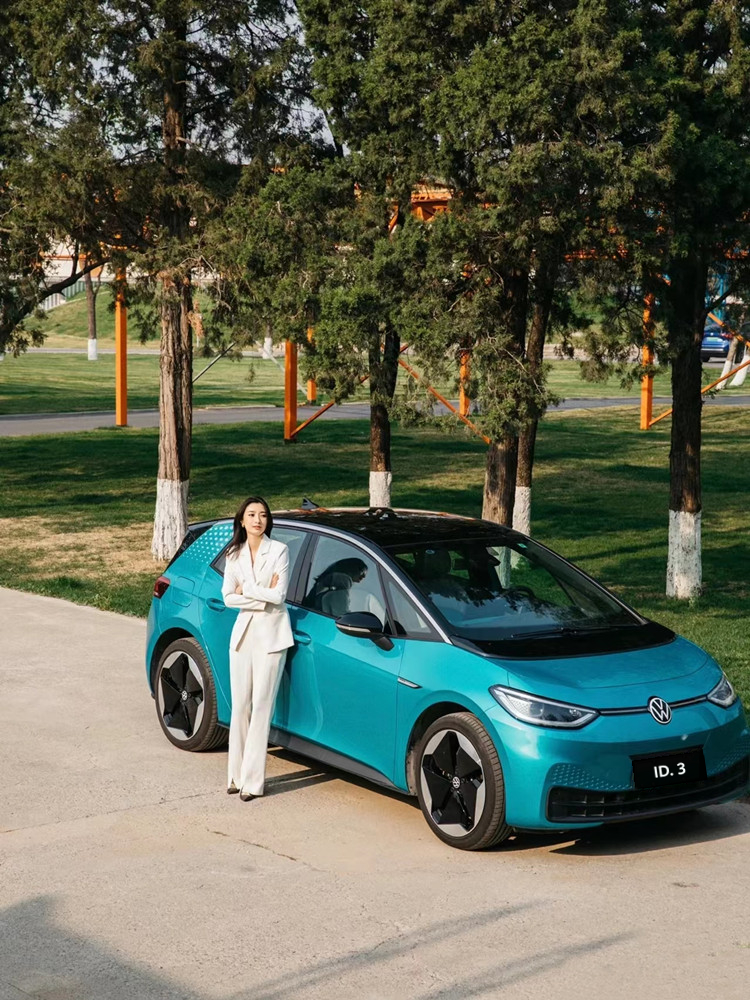 2023 VW ID3 CROZZ Pure Electric Vehicle 170 Horsepower Electric Motor and 125kW Maximum Power