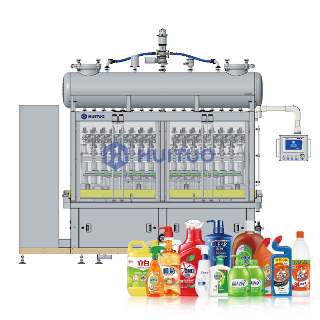 Automatic Filling Machine For Toilet Cleaners Soaps Detergents And Anti Corrosion Liquids
