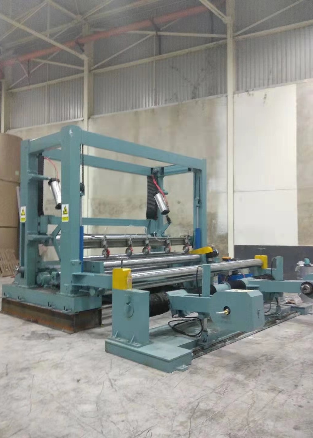 2400mm Printing Paper Processing Machine Frame Type Underfeed Rewinder