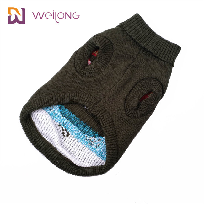 Christmas Customized Pet Clothing Soft Thickening Warm Dog Knit Sweater