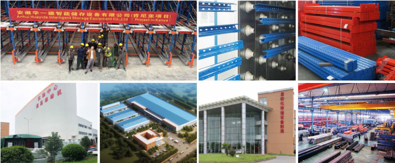 Push Back Pallet Rack High Density Warehouse Storag Rack