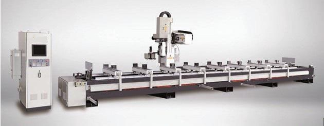 Aluminium fabrication and milling/3 axis milling center/facade milling machine