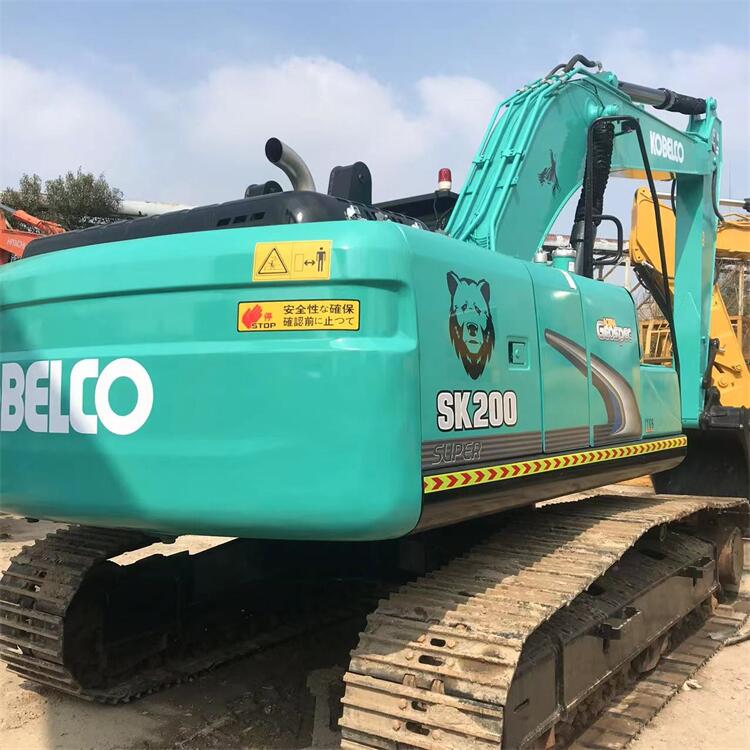 Original Japan Used Kobelco SK200 Excavator Large Crawler 20ton with Simple Operation