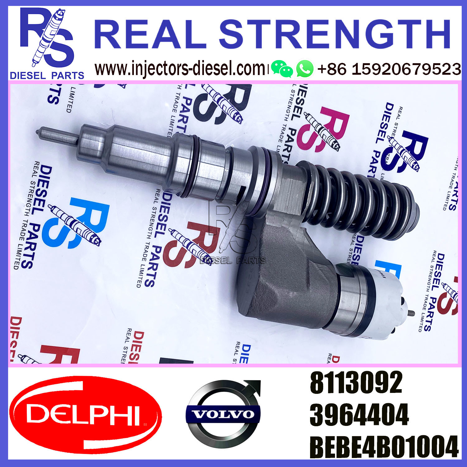 8113409 3964404 V-O-L-V Diesel Injector DELPHI BEBE4B01004 A0 For V-O-L-V FH12 (USA)