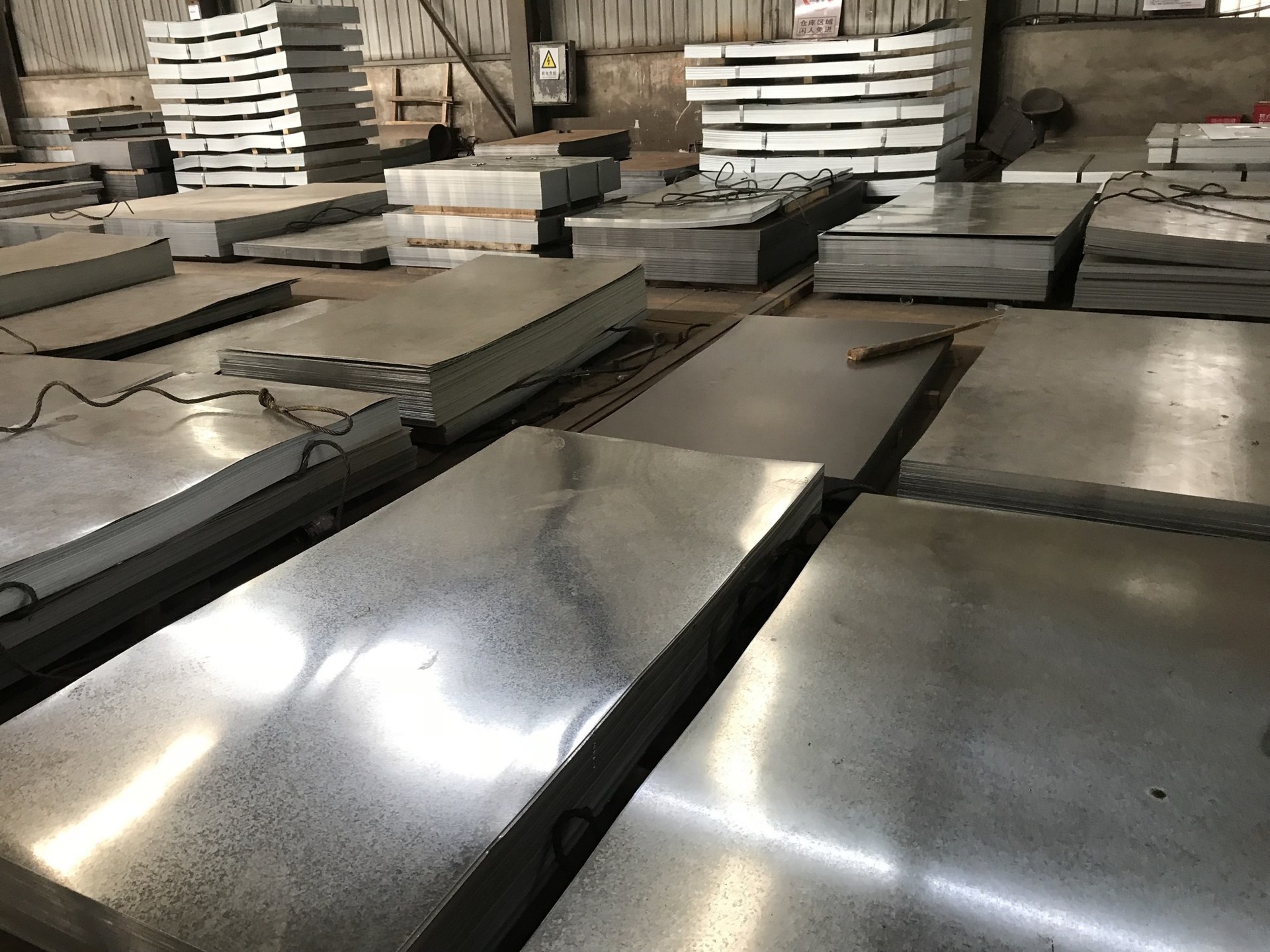 High Strength Galvanized Steel Plate ST12 Cold Rolled ISO9001 2800mm