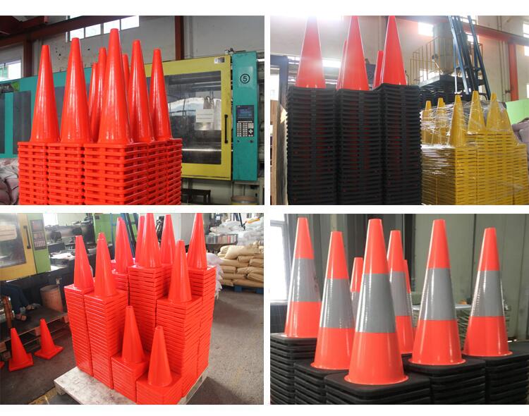 Traffic Warning Road Safety Cones High Visible Collapsible Road Cones