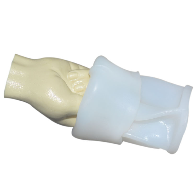 6.5*5.5*12Cm Statue Silicone Rubber Candle Molds 130G Custom Plus Size