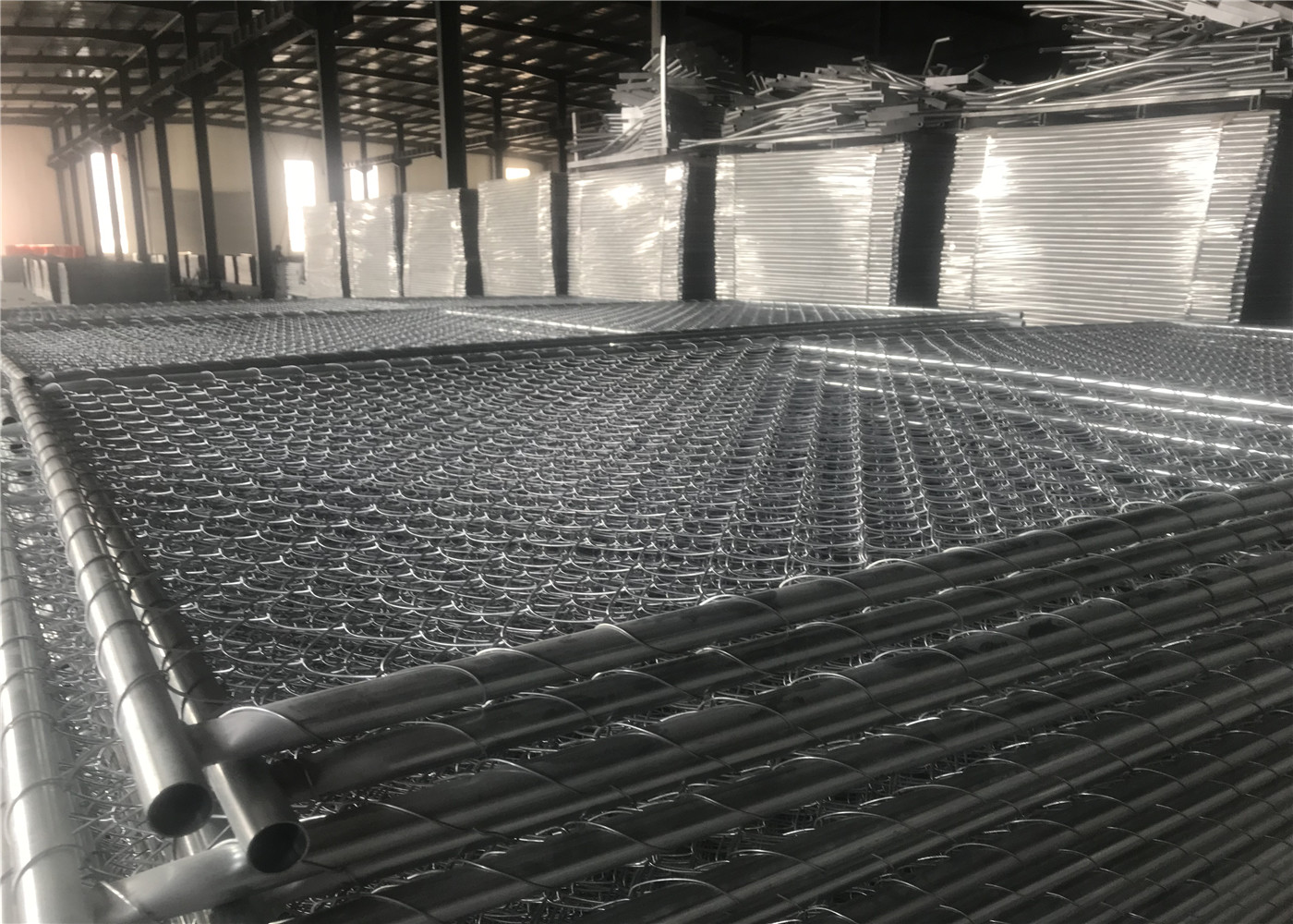 temporary chain link fence panels for sale