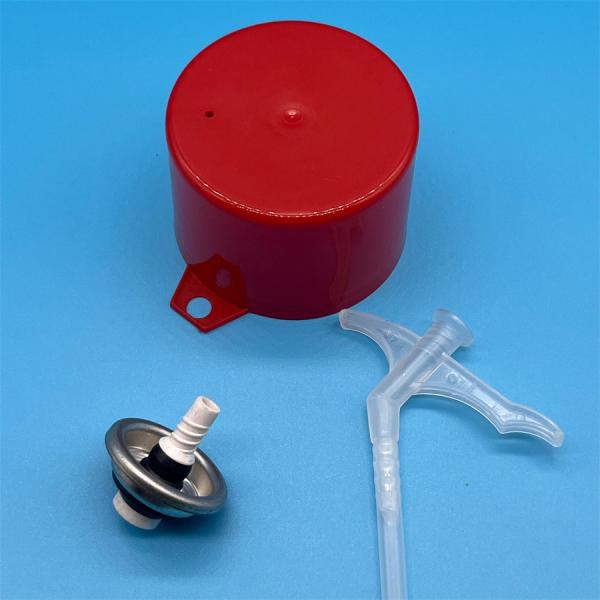 High Precision Spray Types Of Aerosol Valves For Polyurethane Foam With Long Stem