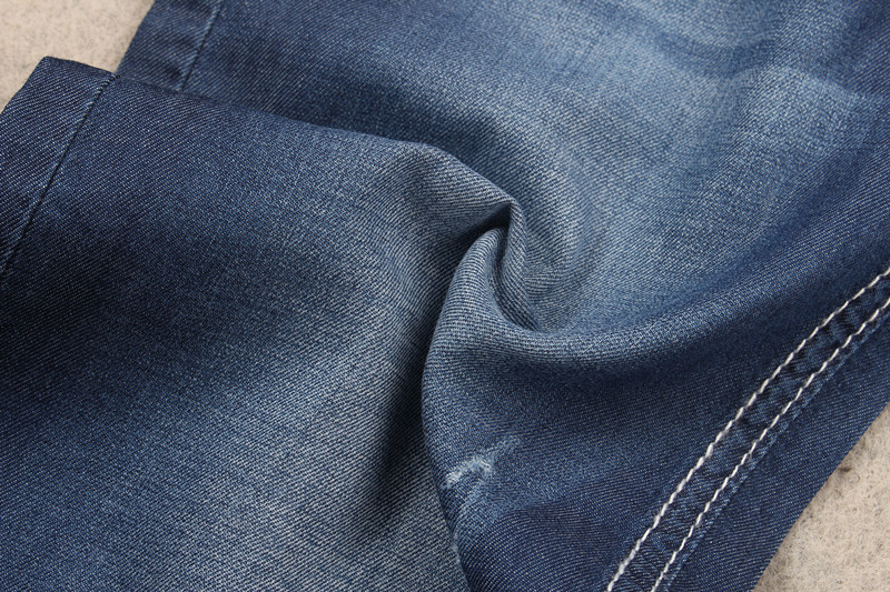 Soft Hand Indigo Blue 4.5oz 100 Cotton Denim Fabric Denim Shirt Material