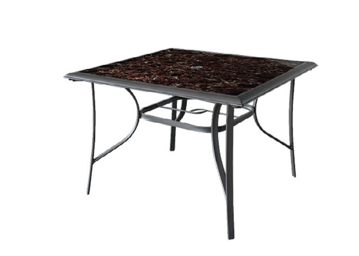5mm Tempered Glass Outdoor Dining Table