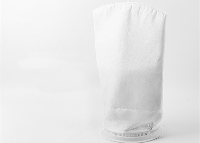 Air - Condition System Water Filtration Bags / High Efficiency Filter Bags White Color