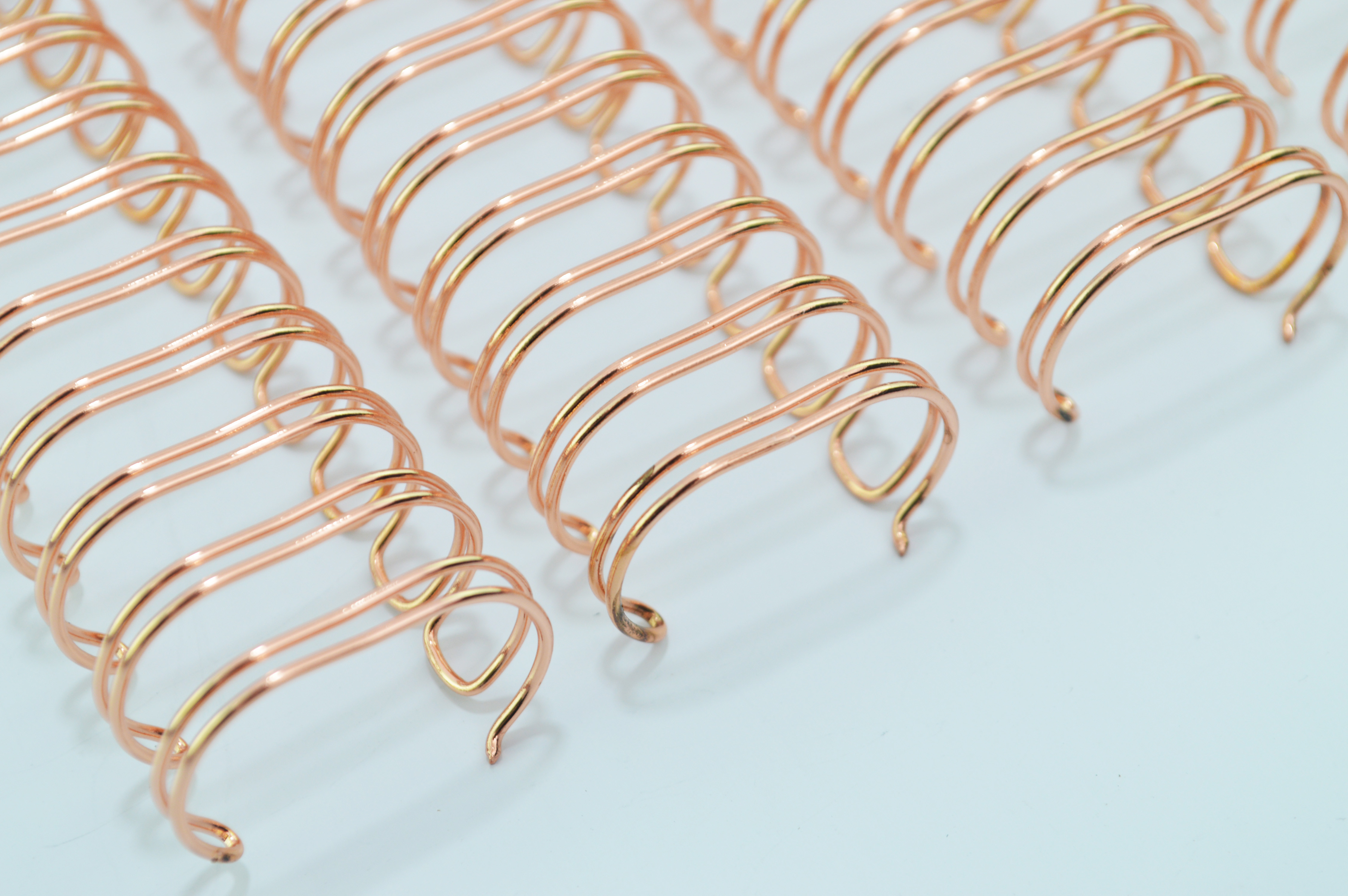 Electroplated Twin Loop Binding Wire