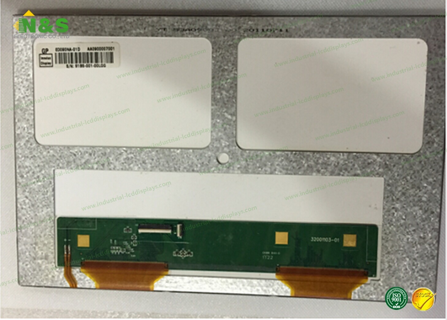 7H Hard Coating 9 inch Chimei LCD Panel ED090NA-01D 200 cd/m2