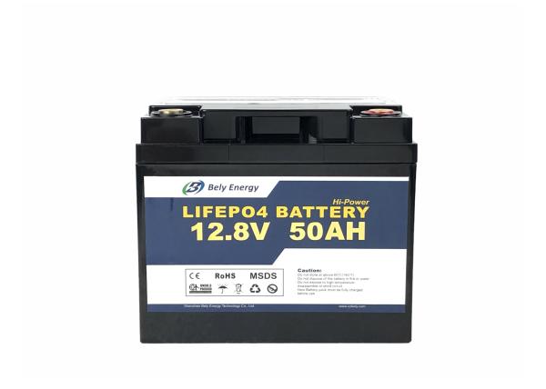 50ah 12v Lifepo4 Deep Cycle Battery Lithium Ion Battery Replacement For Lead