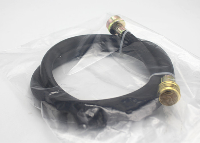 6ft High Tensile Polyester Fiber Rubber Water Hose with 3/4" Female and Male Fittings