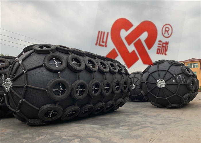 Inflatable Pneumatic Boat Dock Fender Floating Type 65% Natural Rubber
