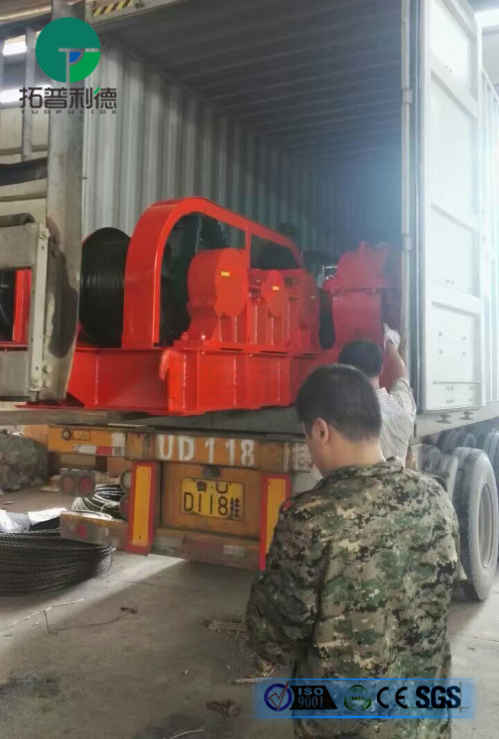 10 Ton 15 Ton 25 Ton High Speed Belt Type Brake Electric Winch