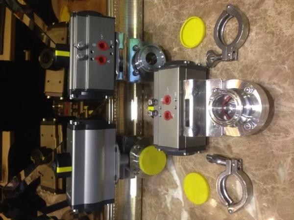 Low Cost Penumatic Ball Valves With Manual Function(Flanged)