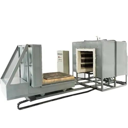 Industrial Trolley Kiln Car Bottom Furnace Heat Treatment Machine High