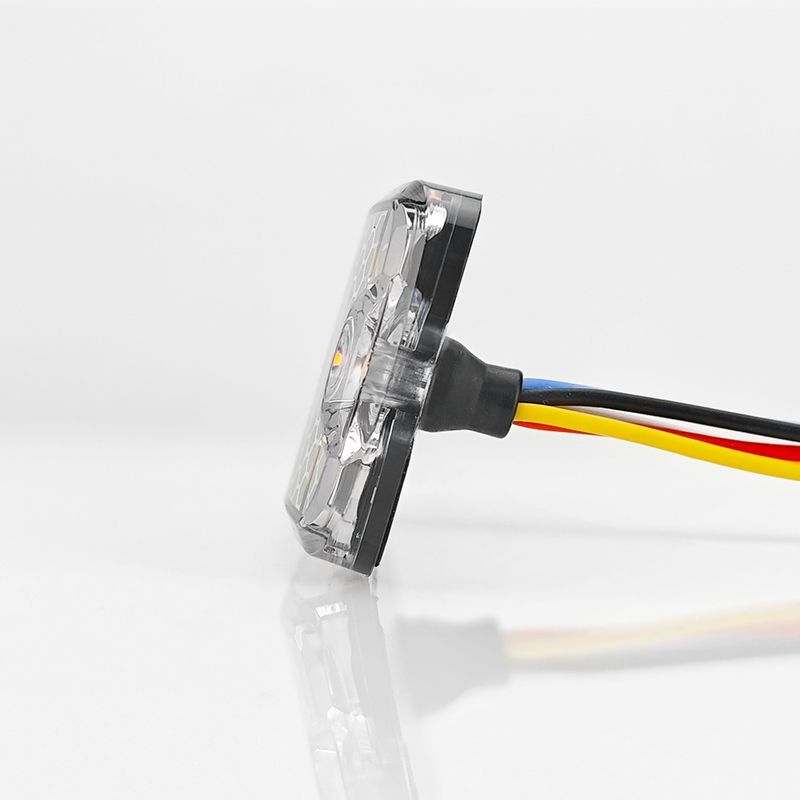 ECE R65 SAE Class Amber Red Blue Vehicles Surface Mount Light