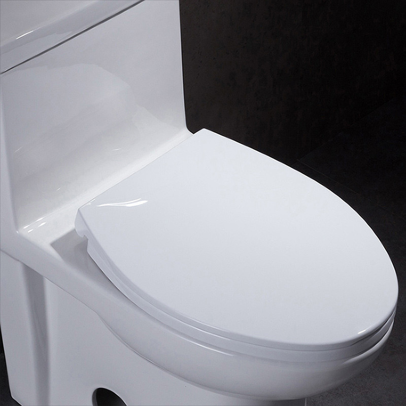 CUPC One Piece Flush Toilet Skirted Fully Trapway Cistern 1 Piece Commode