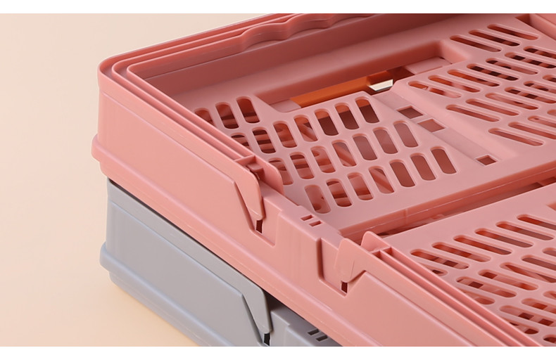16.2cm Plastic Storage Baskets With Handles