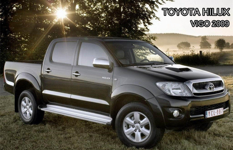 OE Style Side Step Bars Running Boards for TOYOTA HILUX VIGO 2009 and 2012