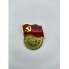 Buy cheap Safty Communist Lapel Pins Electroplate Diecasting Colour Filling from wholesalers
