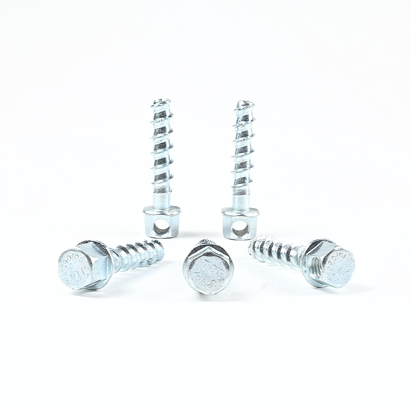 Concrete Anchoring M10/10*60mm HEX Head Style Self Tapping Zinc Plated Anchor Screws