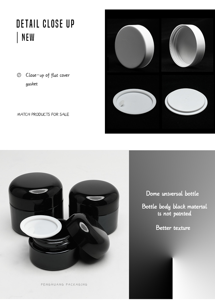 Glass Cream Jar Packaging 20g 30g Cosmetic Glass Cream Jars For Moisturizer Container