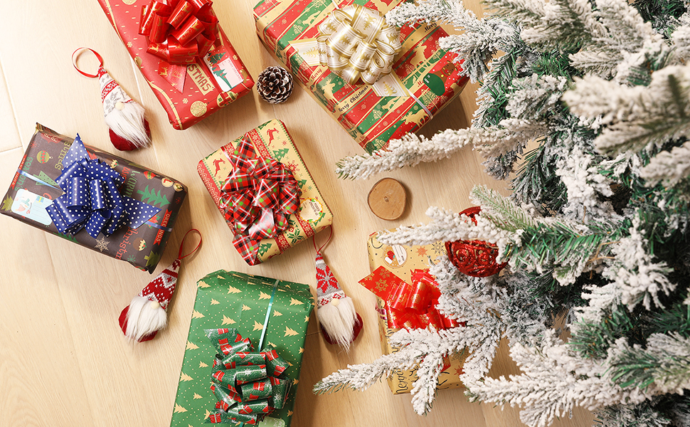 christmas bows for gift wrapping