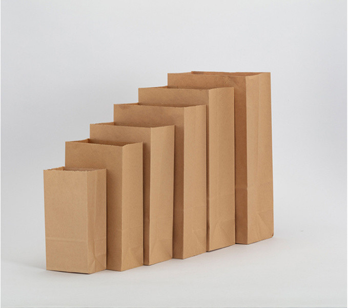 Kraft Paper Mailer Bag With Bottom Gusset / Hard Paper Side Expandable Paper Envelope