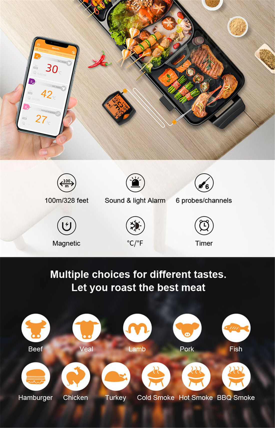 BBQ THERMOMETER(KT00)