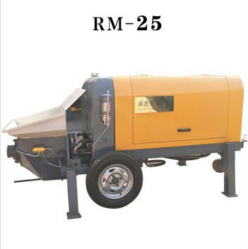 37KW XDEM Concrete Delivery Pump 15Mpa 30 Cubic Meters Drag Pump