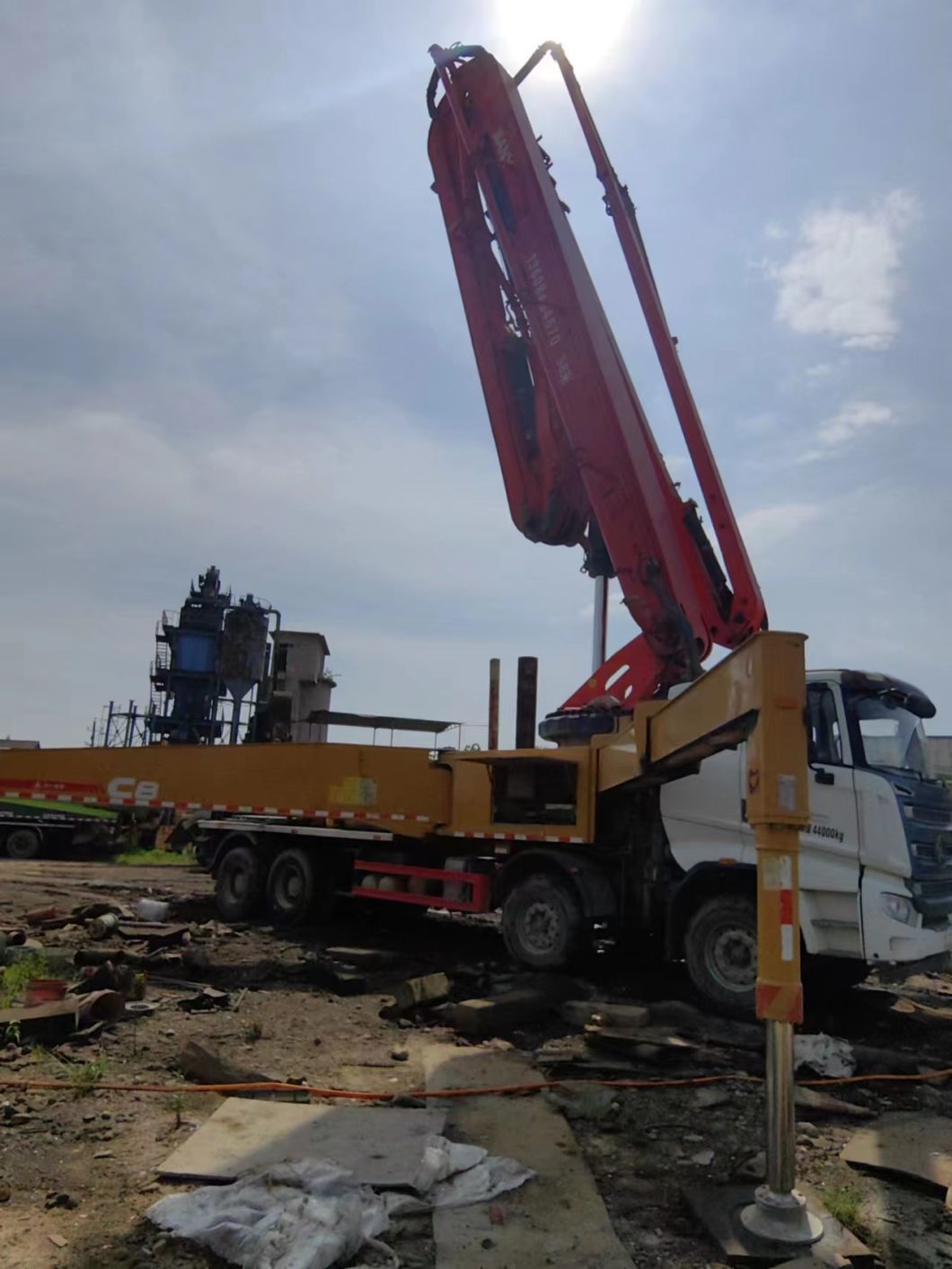 2020 Sy 56m Concrete Boom Pump Machine Equipment Used Concrete Pump Truck