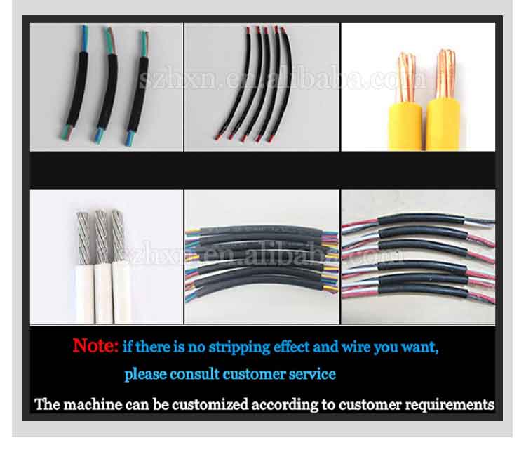YH-DH809 Multicore Wire Cable Cutting and Stripping Machine with 9MM Maximum Diameter