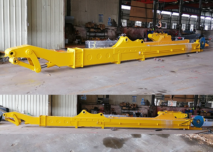 Digging Foundation Pit Excavator Telescopic Arm Two Section For 20 Ton 30 Ton 55 Ton