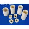 Buy cheap 1600℃ Refractory Ceramic Tubes Yellow 99% Alumina Ceramic Sleeves from wholesalers