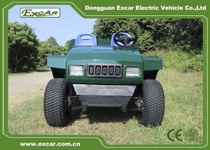 Aluminum Chassis Electric Golf Carts With Cargo Lithium Ion Battery 150ah