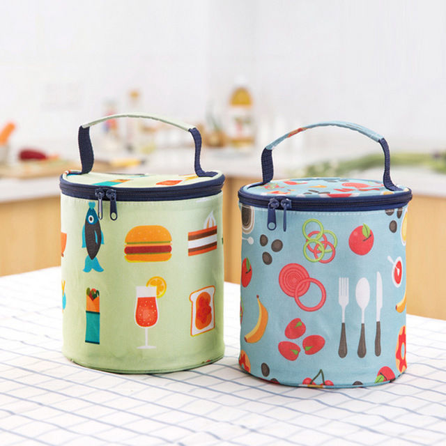 Custom Logo Zipper Food Shoulder Ice Insulated Lunch Waterproof Polyester Cooler Bag View larg 0