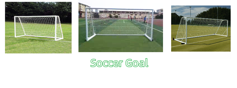 5M X 2M Soccer Goal Portable Football Goal Aluminum Post Foldable Goals